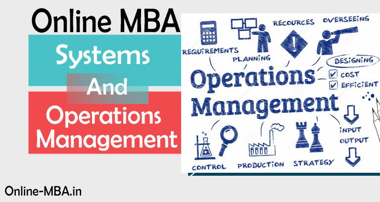 Online MBA In Systems And Operations Management Online MBA